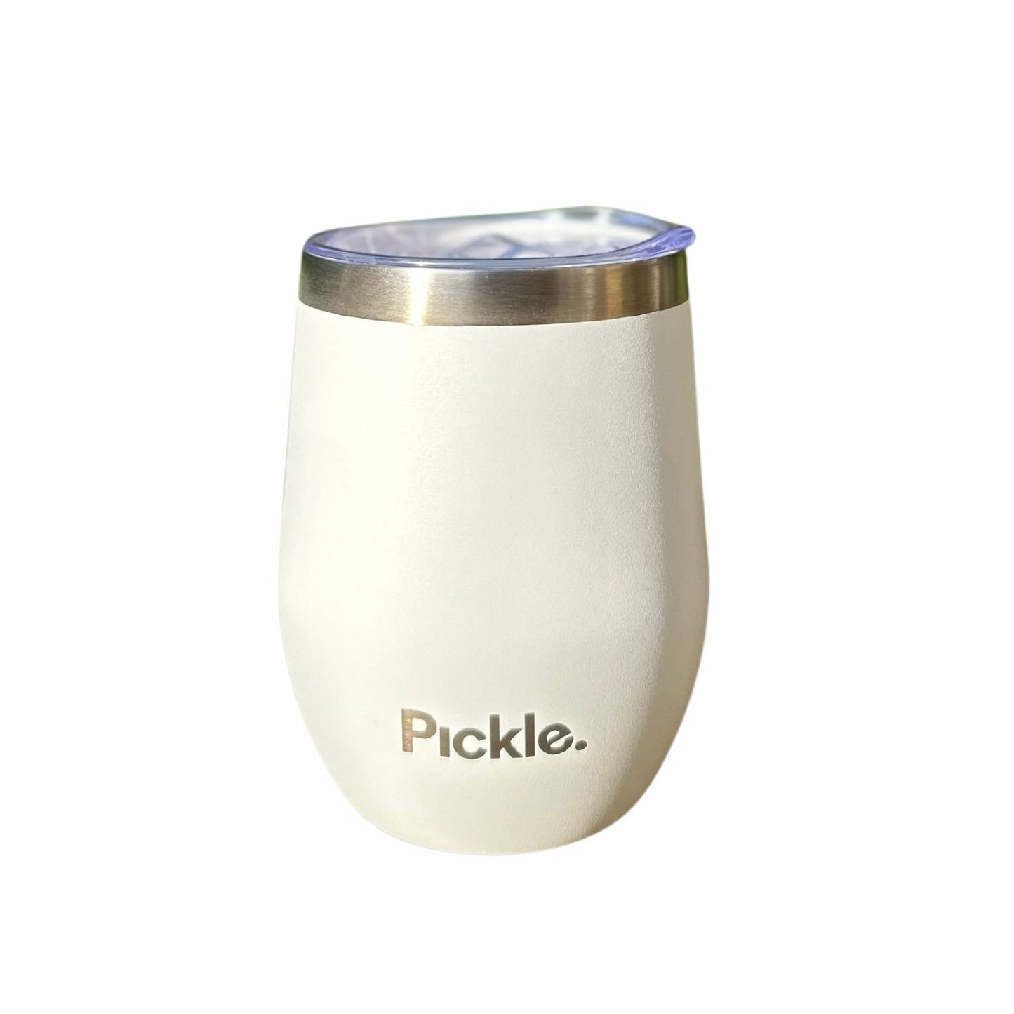 Ceramic-lined Drinks Tumbler - For The Love Of White