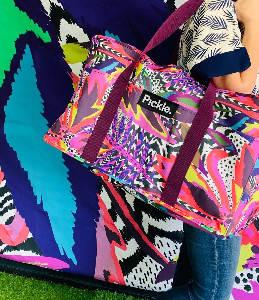 Bird of Paradise Picnic Cooler Bag Set