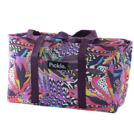 Bird of Paradise Picnic Cooler Bag Set