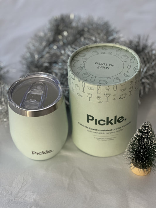 Ceramic-lined Drinks Tumbler - Fields of Green