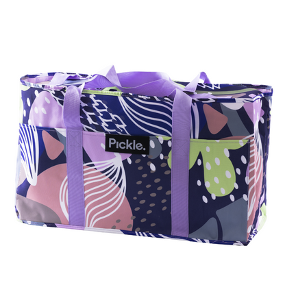 African Violet Picnic Cooler Bag Set