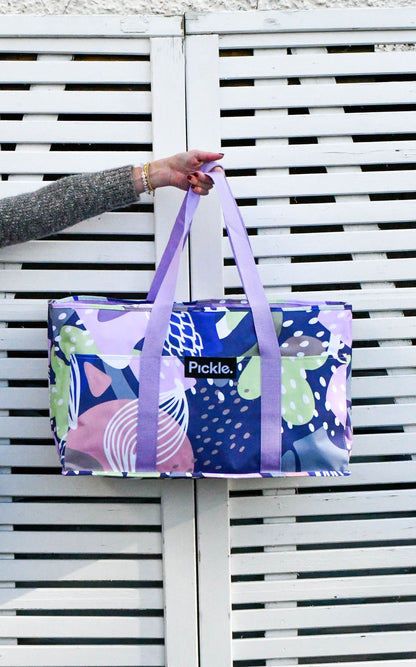 African Violet Picnic Cooler Bag Set