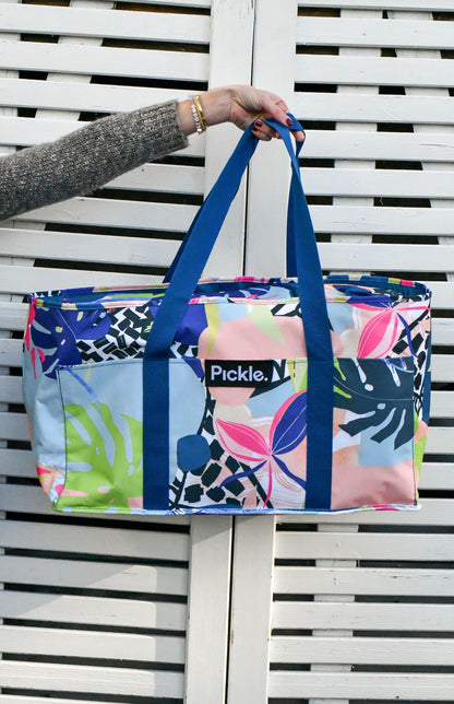 Tiger Lily Picnic Cooler Bag Set